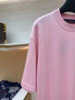 LOUIS VUITTON Embroidered Letter Pin Short Sleeve - Image 8