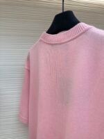 LOUIS VUITTON Embroidered Letter Pin Short Sleeve - Image 3