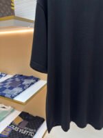 LOUIS VUITTON Embroidered Letter Pin Short Sleeve - Image 5