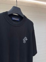 LOUIS VUITTON Embroidered Letter Pin Short Sleeve - Image 3