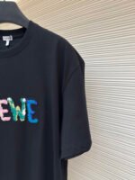 Loewe Color Knitted Embroidery T-shirt - Image 5