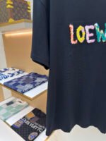 Loewe Color Knitted Embroidery T-shirt - Image 6