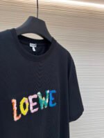 Loewe Color Knitted Embroidery T-shirt - Image 8