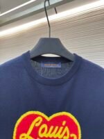 LOUIS VUITTON Jacquard Heart Pattern Short Sleeve - Image 9