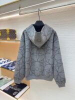 LOUIS VUITTON Circle Flower Double sided Woolen Coat - Image 2