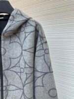 LOUIS VUITTON Circle Flower Double sided Woolen Coat - Image 7