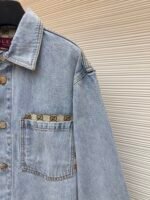 GUCCI pocket printed denim jacket - Image 7