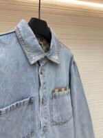 GUCCI pocket printed denim jacket - Image 4