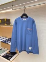 THOM BROWNE autumn and winter unisex hoodie