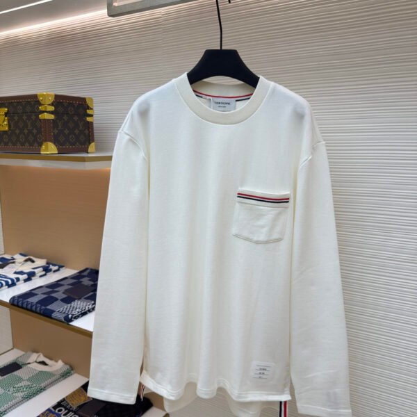 THOM BROWNE autumn and winter unisex hoodie