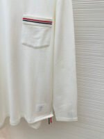 THOM BROWNE autumn and winter unisex hoodie - Image 7