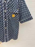 LOUIS VUITTON Pocket Logo Grid Short Sleeve - Image 5