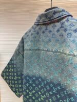 LOUIS VUITTON Gradient Jacquard Denim Short sleeved Shirt - Image 3