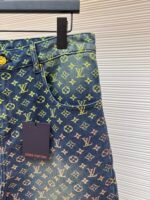 LOUIS VUITTON Gradient Jacquard Denim Shorts - Image 8