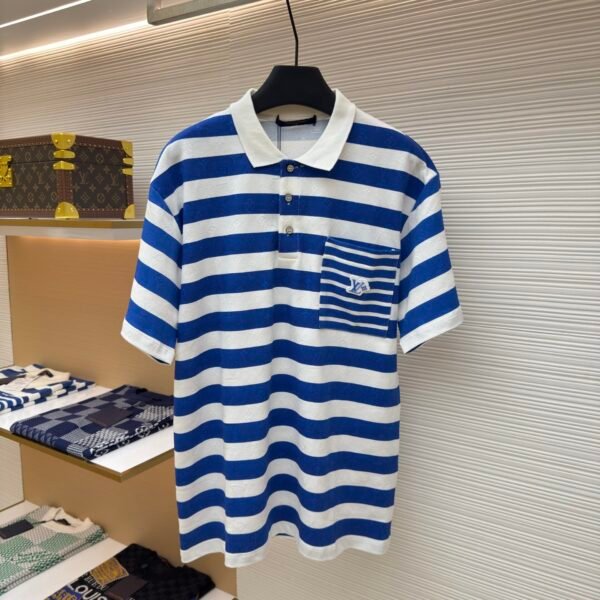 LOUIS VUITTON striped polo shirt polo shirt