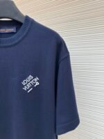 LOUIS VUITTON Embroidered Letter Pin Short Sleeve - Image 7