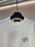 LOUIS VUITTON Embroidered Letter Pin Short Sleeve - Image 9