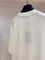 LOUIS VUITTON Embroidered Letter Pin Short Sleeve - Image 3