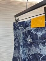 LOUIS VUITTON floral embroidered letter shorts - Image 3