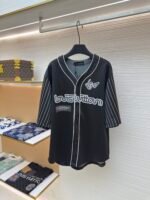 LOUIS VUITTON Paper Airplane Short Sleeve Shirt