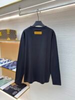 LOUIS VUITTON Dark embossed long sleeved shirt - Image 2