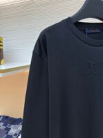 LOUIS VUITTON Dark embossed long sleeved shirt - Image 8