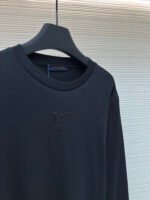 LOUIS VUITTON Dark embossed long sleeved shirt - Image 4