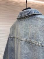 LOUIS VUITTON adhesive letter denim jacket - Image 9