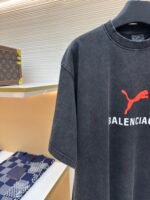 Balenciaga X PUMA Printed Short Sleeves - Image 8