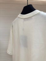 LOUIS VUITTON Decorative Details Beads Woolen Short Sleeves - Image 7