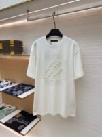 LOUIS VUITTON Embroidered Bead Letter T-shirt