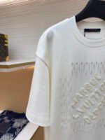 LOUIS VUITTON Embroidered Bead Letter T-shirt - Image 4