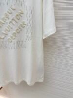 LOUIS VUITTON Embroidered Bead Letter T-shirt - Image 7