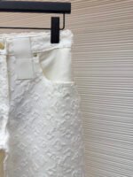 LOUIS VUITTON 3D embossed jacquard denim jeans - Image 7