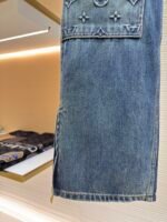 LOUIS VUITTON embossed workwear jeans - Image 6
