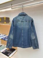 LOUIS VUITTON embossed pocket denim jacket - Image 2