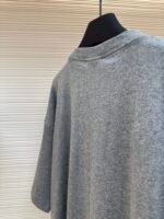Balenciaga Luxury Letter Patch Round Neck Short Sleeve - Image 10