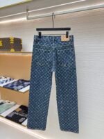 LOUIS VUITTON Jacquard Full Print Seam Edge Jeans - Image 2