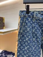 LOUIS VUITTON Jacquard Full Print Seam Edge Jeans - Image 8