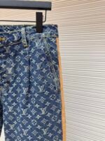 LOUIS VUITTON Jacquard Full Print Seam Edge Jeans - Image 7