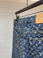 LOUIS VUITTON Jacquard Full Print Seam Edge Jeans - Image 3