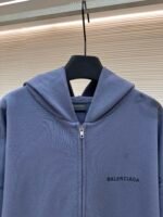 Balenciaga vintage embroidered zipper hooded sweatshirt - Image 3