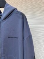 Balenciaga vintage embroidered zipper hooded sweatshirt - Image 5