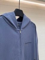 Balenciaga vintage embroidered zipper hooded sweatshirt - Image 8