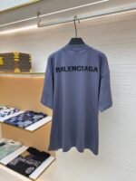 Balenciaga Ink Used Embroidered Short Sleeves - Image 2