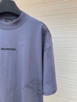 Balenciaga Ink Used Embroidered Short Sleeves - Image 5