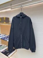Balenciaga letter tape zipper jacket