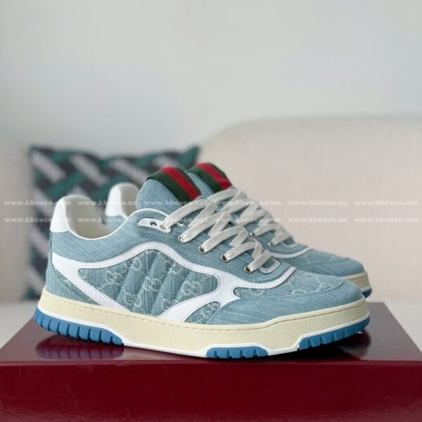 Gucci Re-Web Denim Sneakers