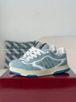 Gucci Re-Web Denim Sneakers - Image 2