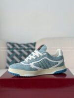 Gucci Re-Web Denim Sneakers - Image 4